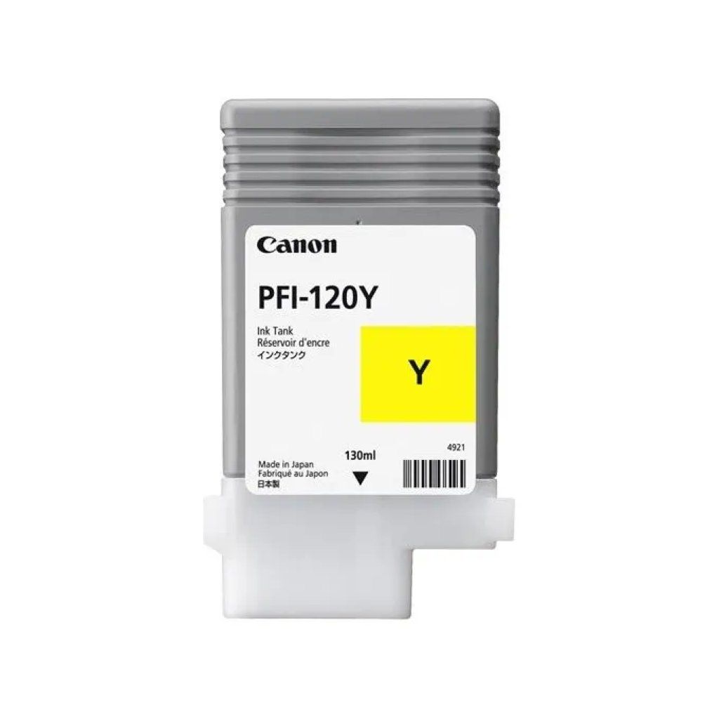Canon PFI-120Y Cartuccia d’inchiostro giallo 130 ml Canon PFI-120Y Cartuccia d’inchiostro giallo 130 ml