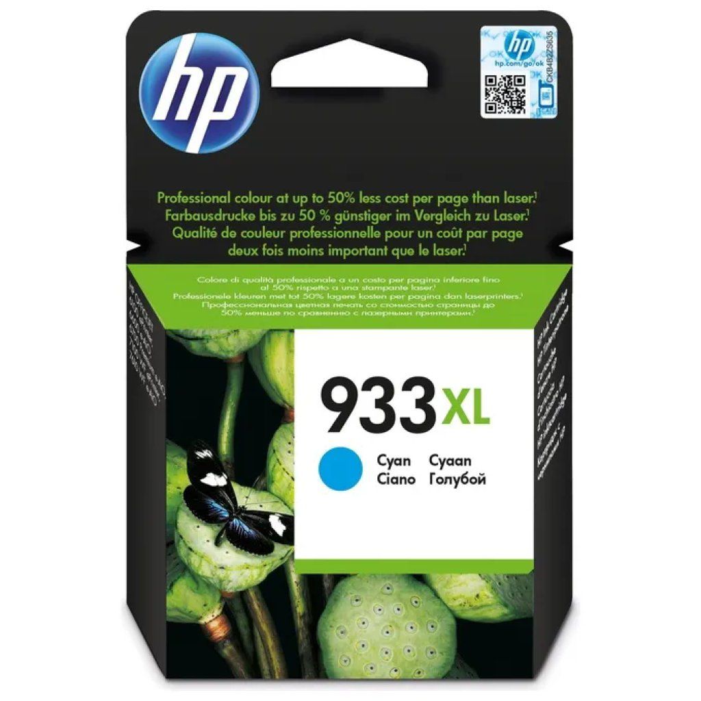 HP Cartuccia originale HP 933XL Ciano ad alta capacità – 825 pagine HP Cartuccia originale HP 933XL Ciano ad alta capacità – 825 pagine