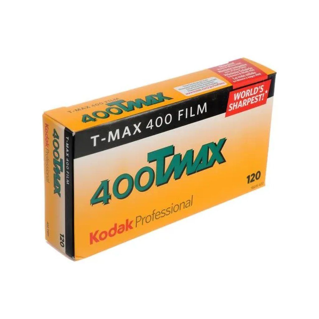 Kodak T-MAX 400 Pellicola Fotografica Bianco e Nero 120 ISO 400, 5 Rulli