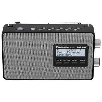 Panasonic RF-D10EG-K Radio Portatile DAB+/FM Nera
