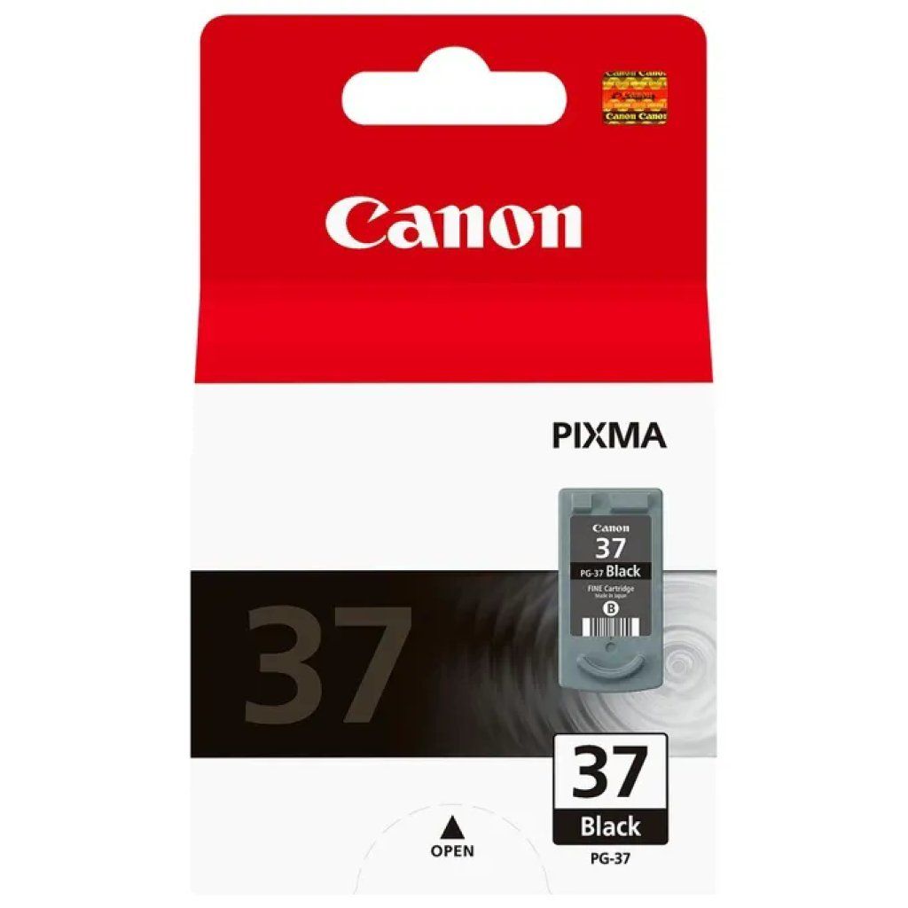 Canon PG-37 Cartuccia Originale Nero Pigmentato, 11 ml Canon PG-37 Cartuccia Originale Nero Pigmentato, 11 ml
