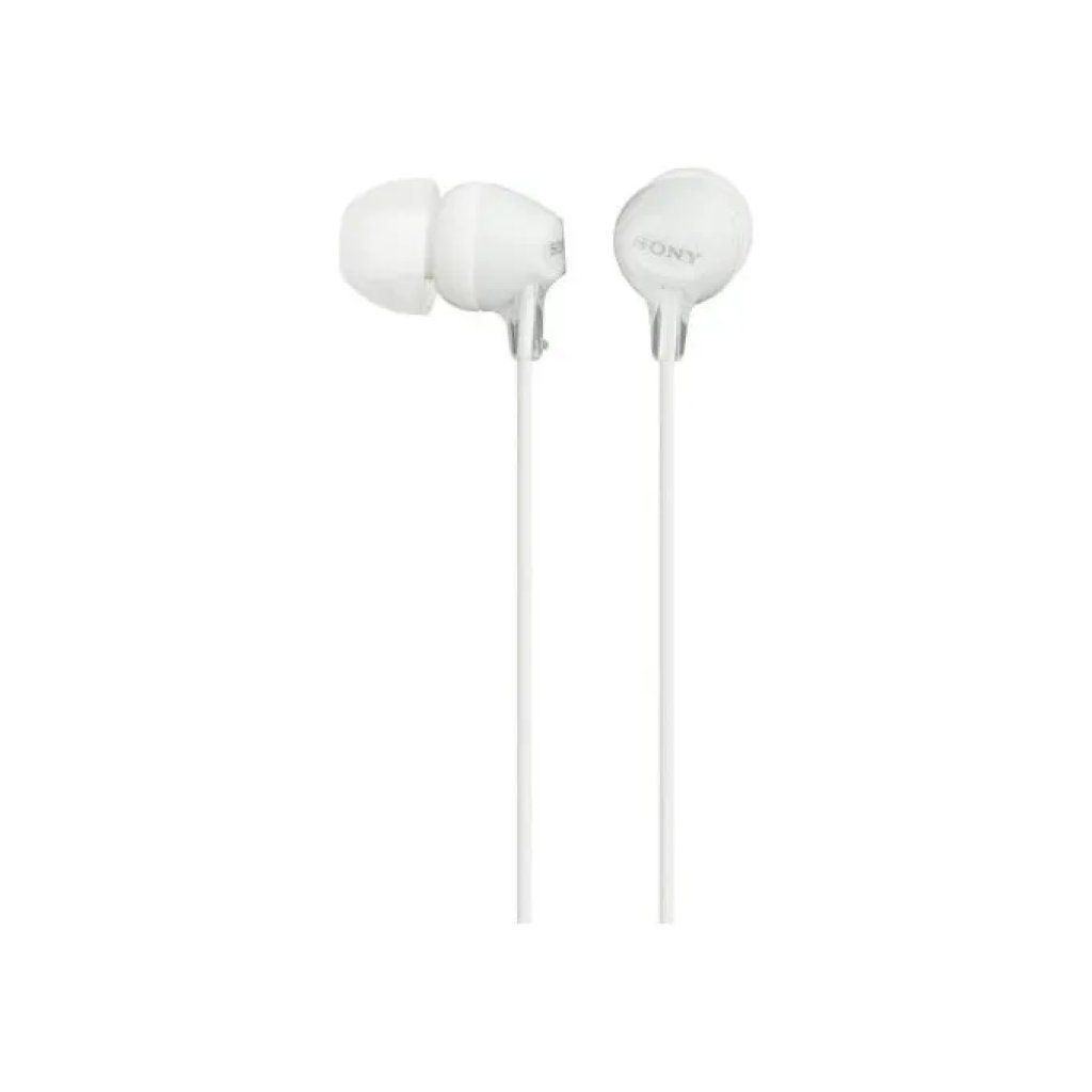 Sony MDR-EX15LP Auricolari In-Ear Bianchi con Jack da 3,5 mm