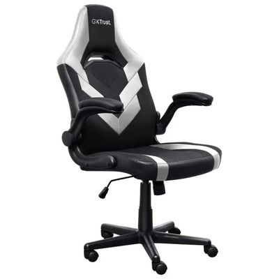 Trust GXT 703W RIYE – Sedia Gaming Nero e Bianco, fino a 140 kg Trust GXT 703W RIYE – Sedia Gaming Nero e Bianco, fino a 140 kg