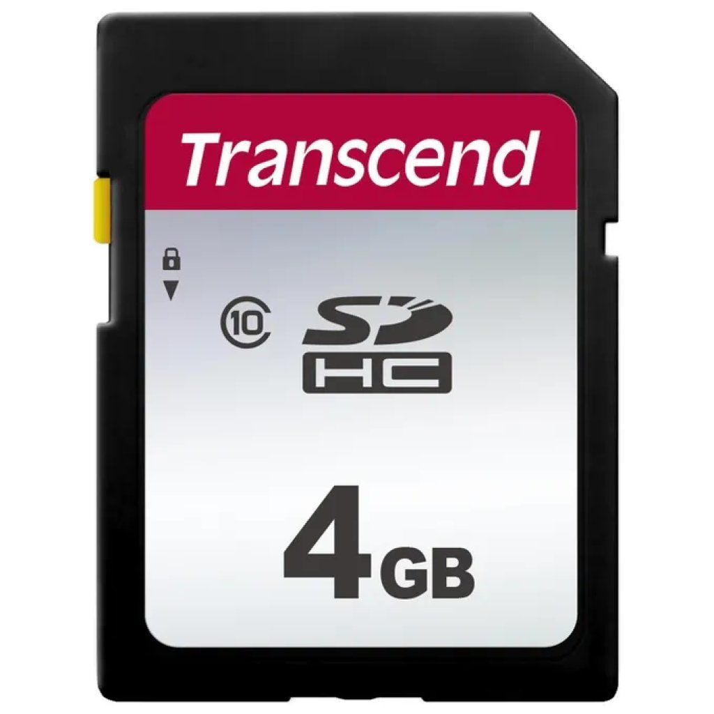 Transcend SDHC 300S – Scheda di memoria da 4 GB, Classe 10 UHS-I Transcend SDHC 300S – Scheda di memoria da 4 GB, Classe 10 UHS-I