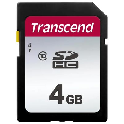 Transcend SDHC 300S Scheda di Memoria 4 GB Classe 10 Transcend SDHC 300S Scheda di Memoria 4 GB Classe 10