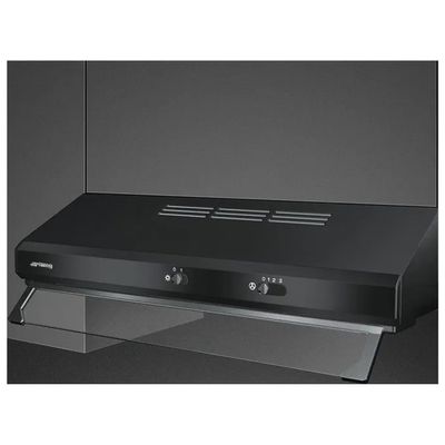 SMEG Cappa da incasso Smeg KSEC61NE3, 60 cm, nera