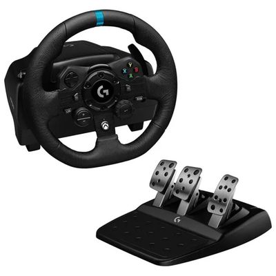 Logitech G923 TRUEFORCE Volante da Corsa con Pedali per PC e Xbox