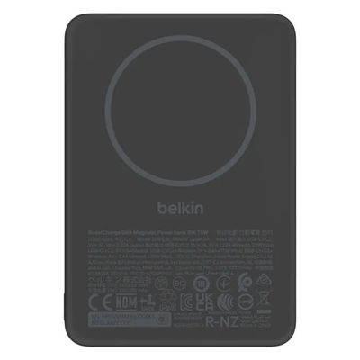 Belkin Powerbank wireless 5000 mAh USB-C, 7,5 W, nero Belkin Powerbank wireless 5000 mAh USB-C, 7,5 W, nero