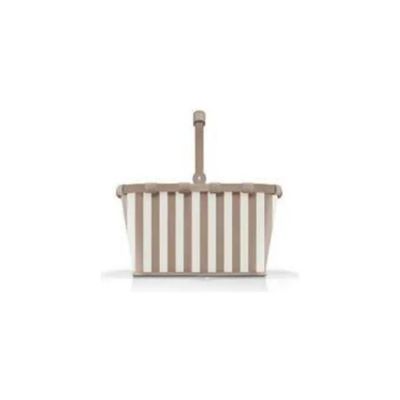 Reisenthel Carrybag BK6056 Cestino Shopping 22 L Marrone e Bianco