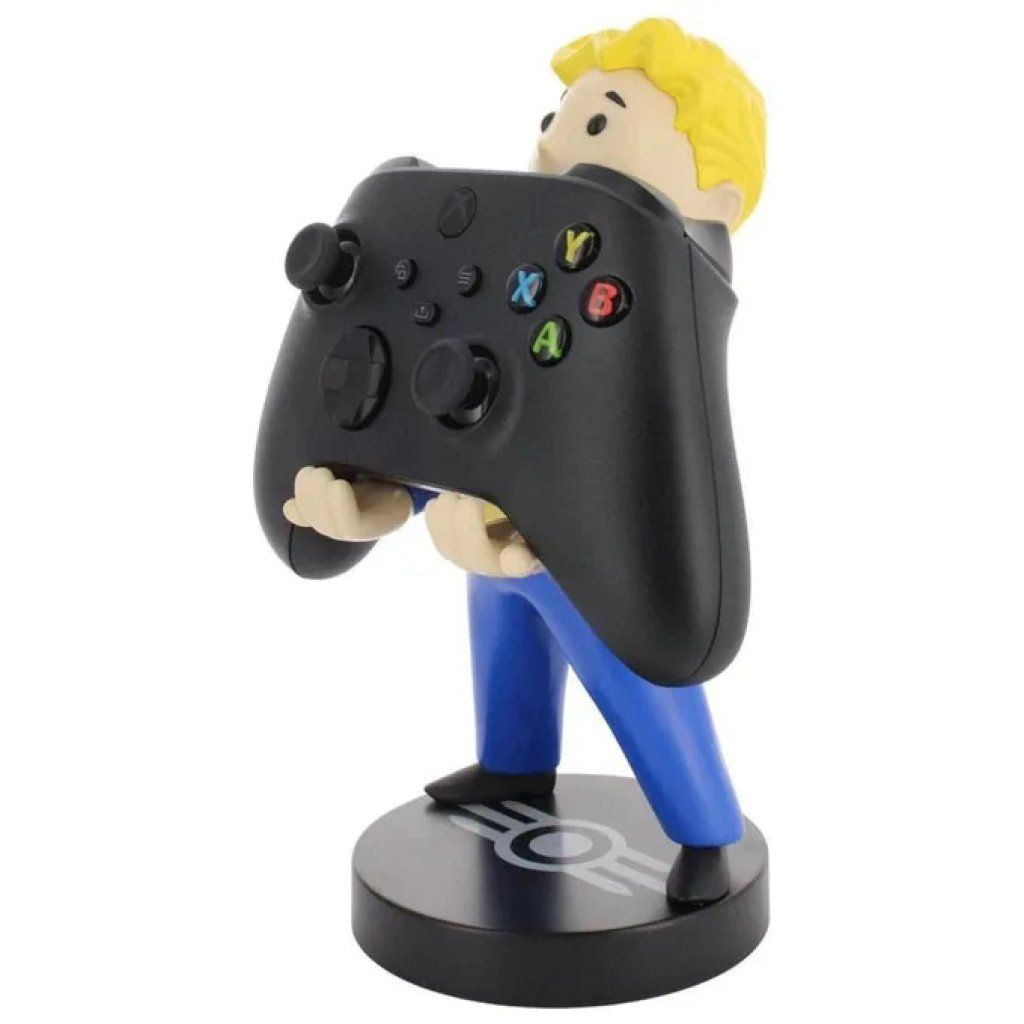EXQUISITE GAMING Fallout Vault Boy Cable Guy – Supporto per Controller e Telefono EXQUISITE GAMING Fallout Vault Boy Cable Guy – Supporto per Controller e Telefono