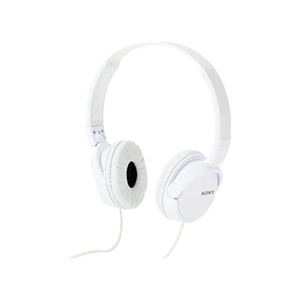 Sony MDRZX110W Cuffie On-Ear Pieghevoli Cablate 30mm 12 22000 Hz 24 Ω 98 dB colore Bianco Sony MDRZX110W Cuffie On-Ear Pieghevoli Cablate 30mm 12 22000 Hz 24 Ω 98 dB colore Bianco