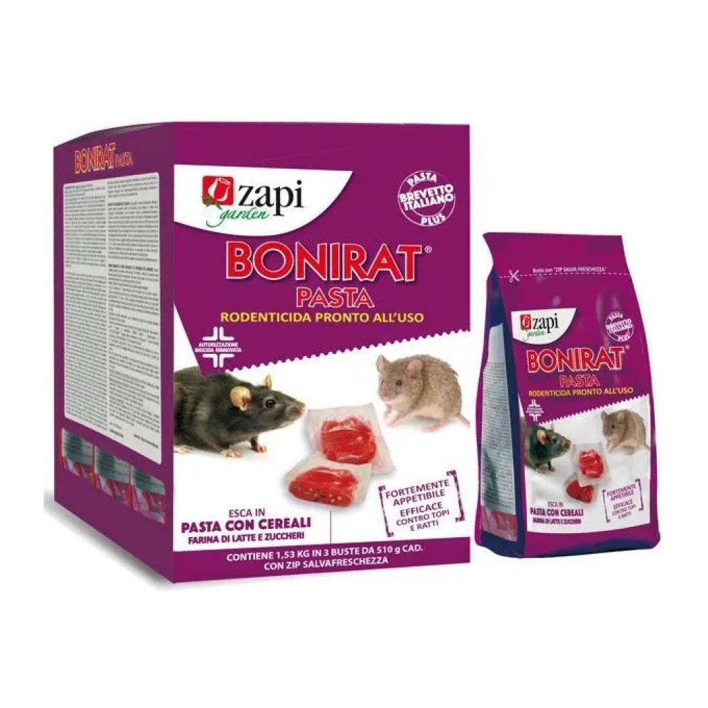 ZAPI GARDEN Zapi Bonirat Pasta Plus Esca Rodenticida 150 g
