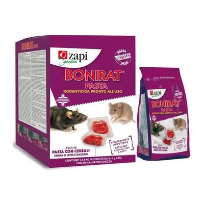 ZAPI GARDEN Zapi Bonirat Pasta Plus Esca Rodenticida, 150 g