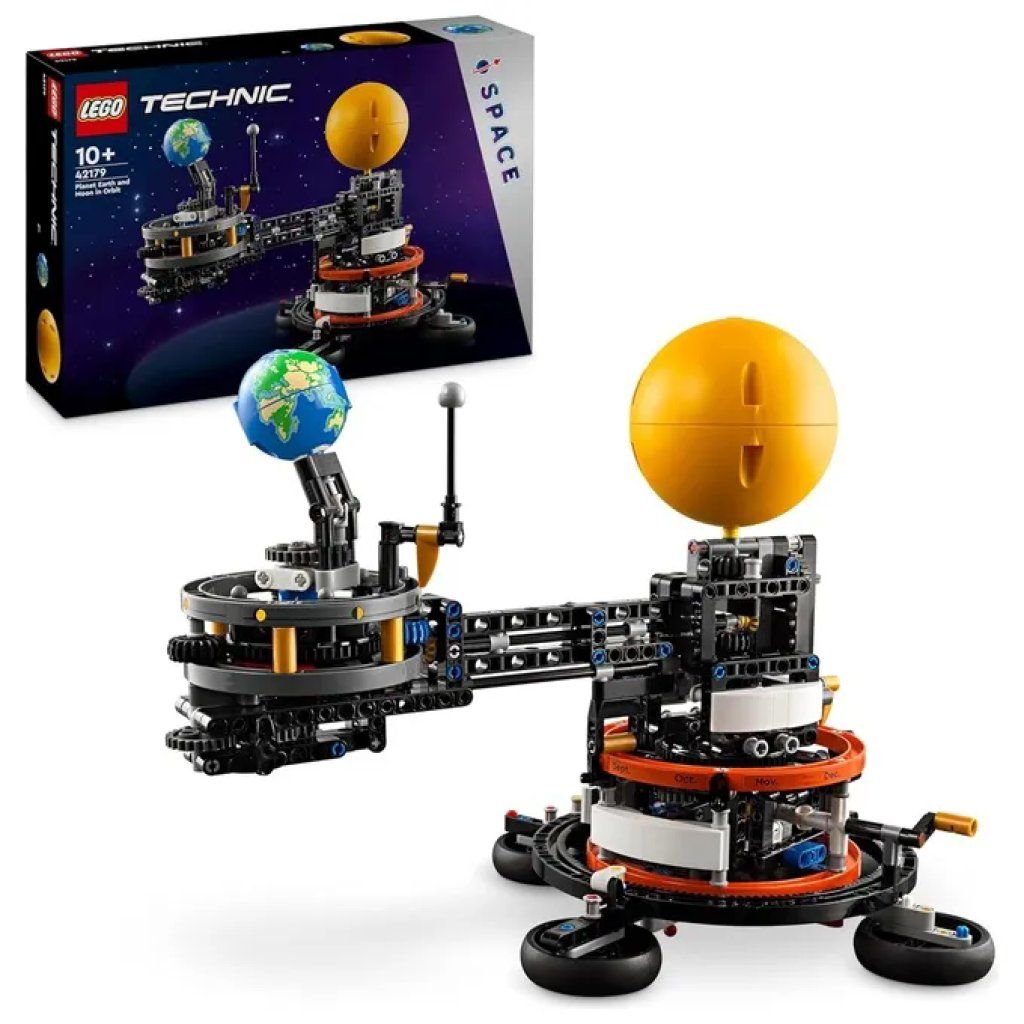 LEGO Technic 42179 Pianeta Terra e Luna in Orbita, 526 pezzi