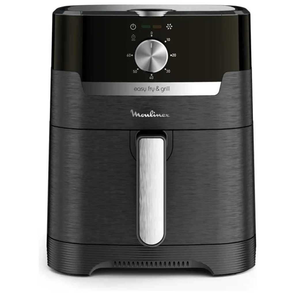 Moulinex Easy Fry & Grill EZ501810 – Friggitrice ad aria 4,6 L, 1400 W, nera