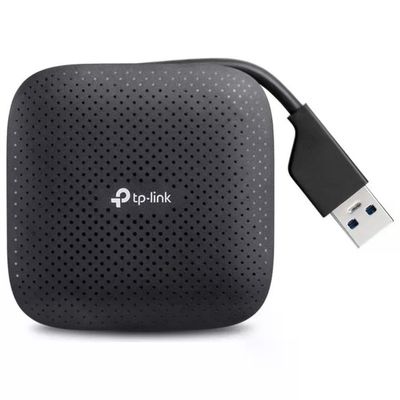 TP-Link UH400 Hub USB 3.0 a 4 porte, fino a 5 Gbps, Nero