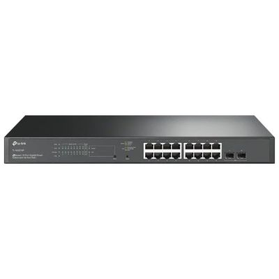 TP-Link TL-SG2218P Switch Gestito PoE+ 16 Porte Gigabit con 2 Slot SFP TP-Link TL-SG2218P Switch Gestito PoE+ 16 Porte Gigabit con 2 Slot SFP