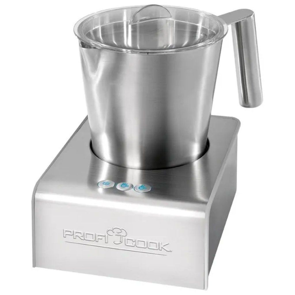 ProfiCook PC-MS 1032 Montalatte Elettrico 600 W in Acciaio Inox