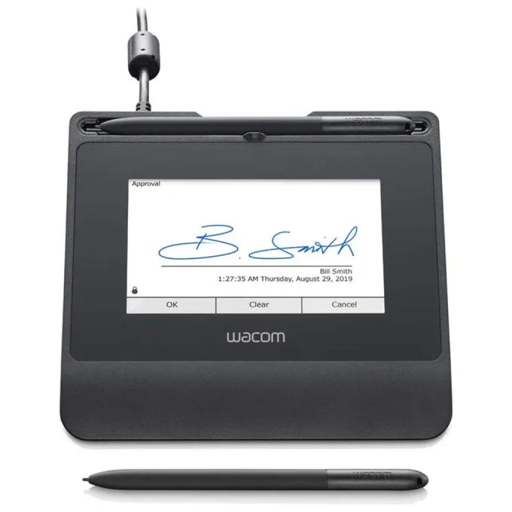 Wacom STU-540 Sign Pad con display a colori da 5” Wacom STU-540 Sign Pad con display a colori da 5”