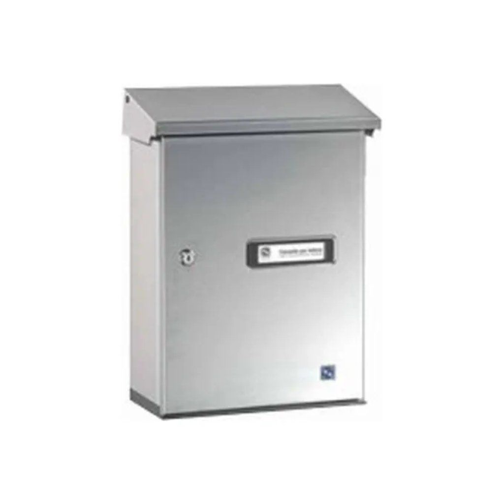 Silmec Serenissima cassetta postale da esterno in inox satinato Silmec Serenissima cassetta postale da esterno in inox satinato