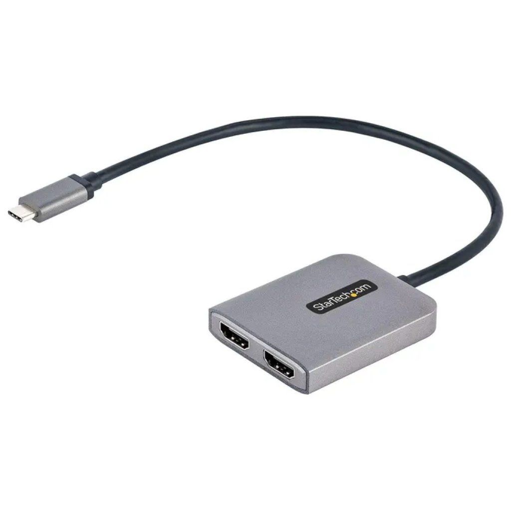 StarTech.com MST14CD122HD Adattatore USB-C a 2 HDMI 4K 60Hz StarTech.com MST14CD122HD Adattatore USB-C a 2 HDMI 4K 60Hz