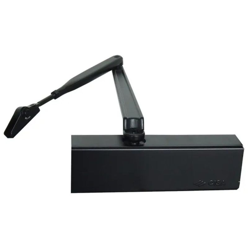CISA Professional Plus 2 Chiudiporta a Compasso Nero EN 2-4