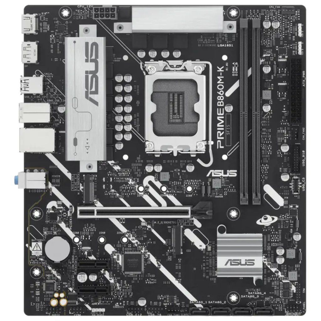ASUS PRIME B860M-K – Scheda madre Micro-ATX LGA 1851 DDR5