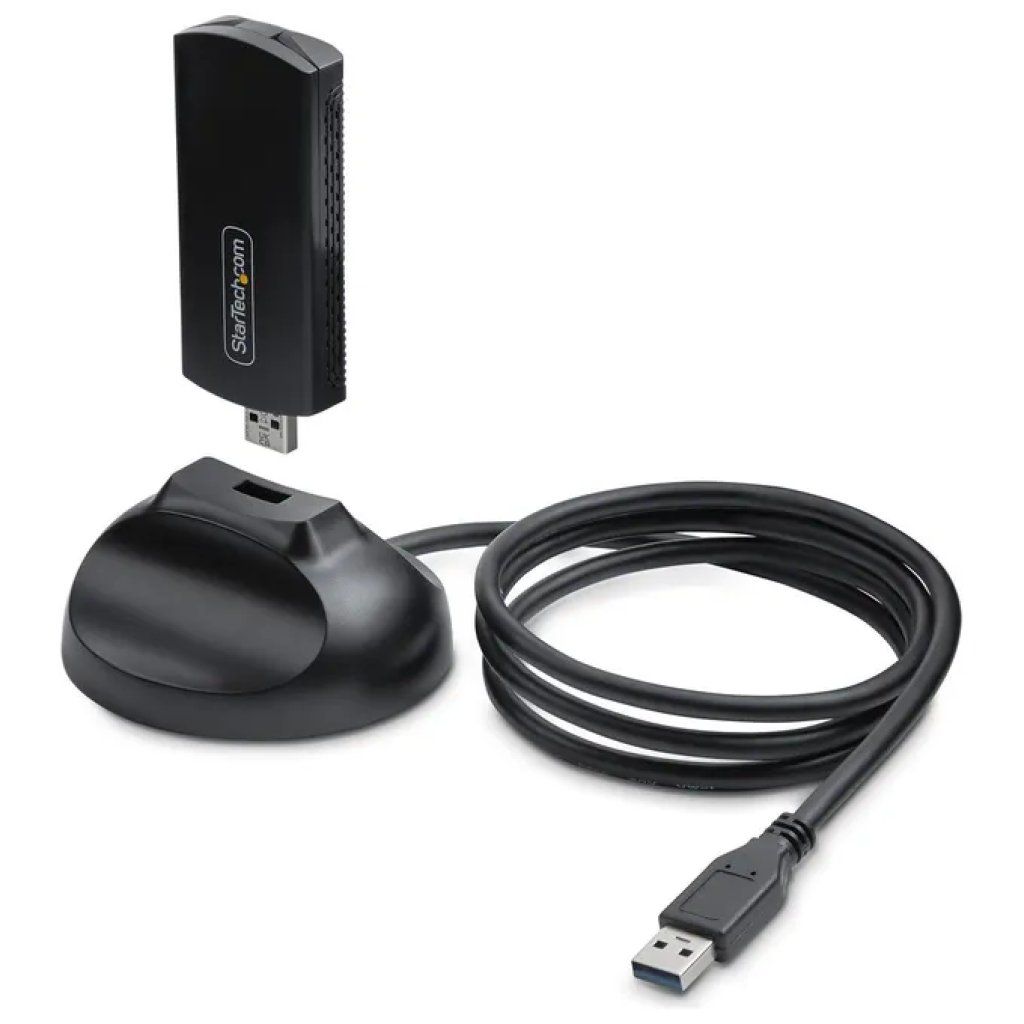 StarTech.com AX54005A-USB-WIFI-6E Adattatore Wi-Fi 6E USB Tri-Band 5400 Mbps