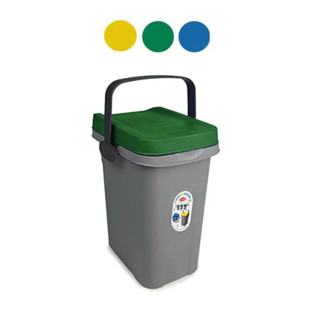 Stefanplast Home Eco System Pattumiera Modulare 7 L Blu Capri