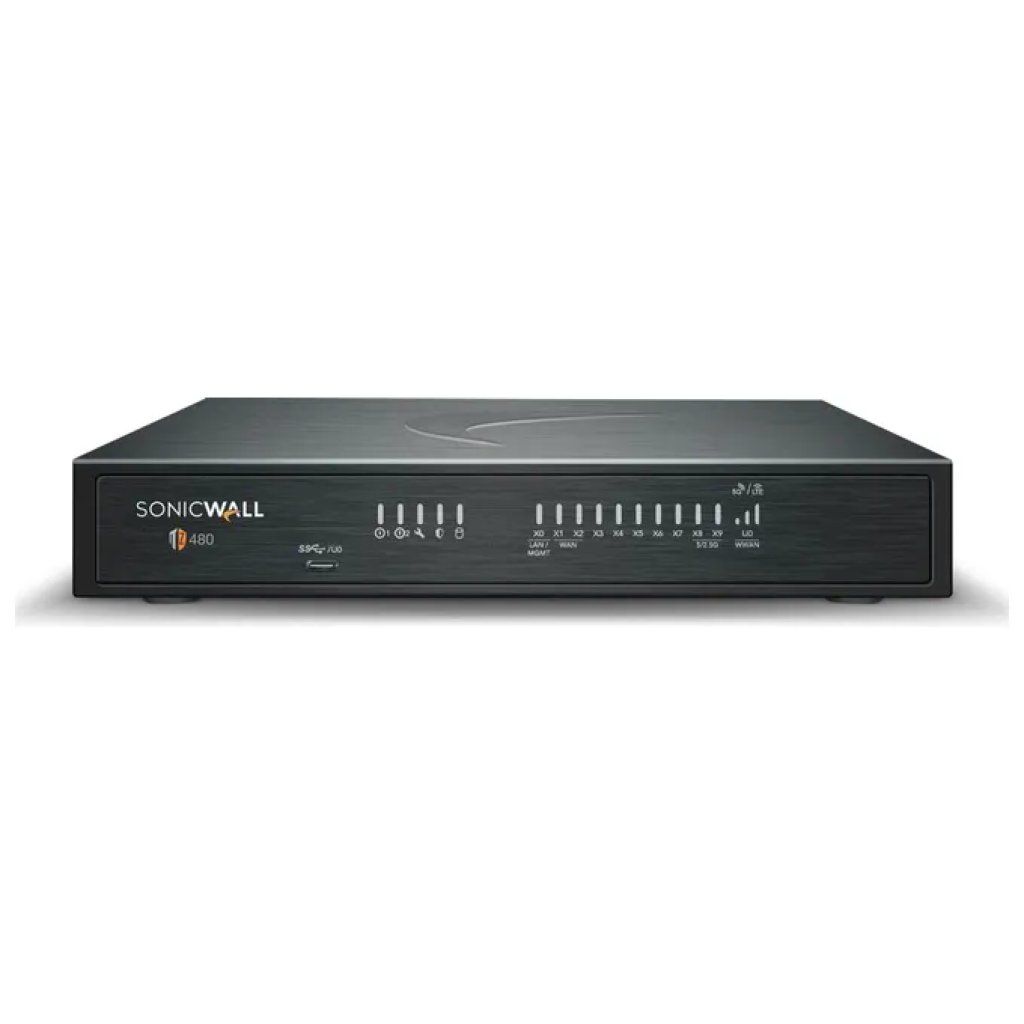 SonicWall TZ480 Firewall di sicurezza di rete, 8 porte SonicWall TZ480 Firewall di sicurezza di rete, 8 porte