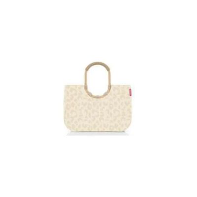 Reisenthel Loopshopper L, borsa tote beige in poliestere riciclato