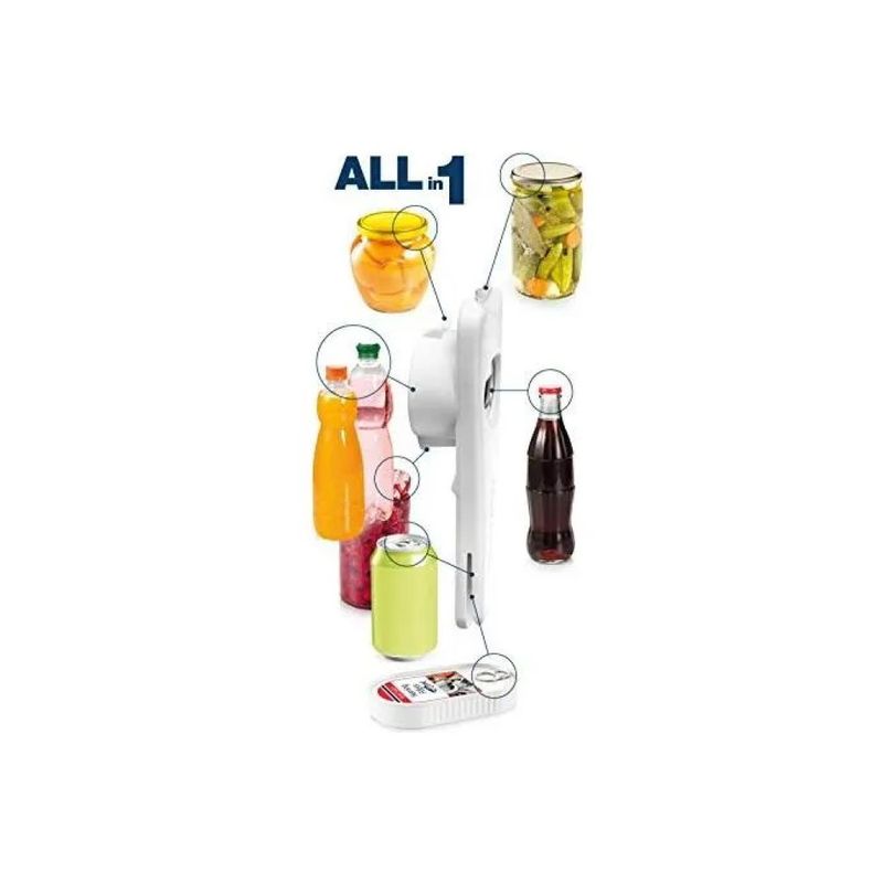 Tescoma Presto Apribarattoli Multifunzione 6 in 1, 15 cm