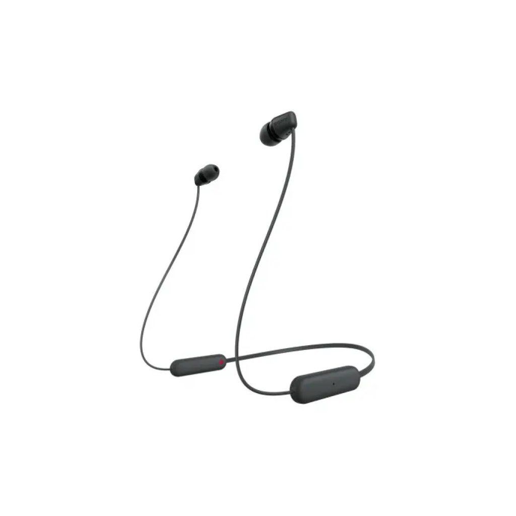 Sony WI-C100 Auricolari Wireless Bluetooth In-ear, Nero Sony WI-C100 Auricolari Wireless Bluetooth In-ear, Nero