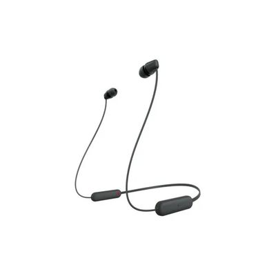 Sony WI-C100 Auricolari Wireless Bluetooth In-ear, Nero