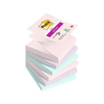 Post-it Super Sticky Z-Notes Soulful, 6 blocchetti