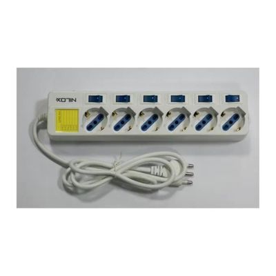 NILOX Ewent EW3930 Multipresa a 6 prese con interruttori individuali