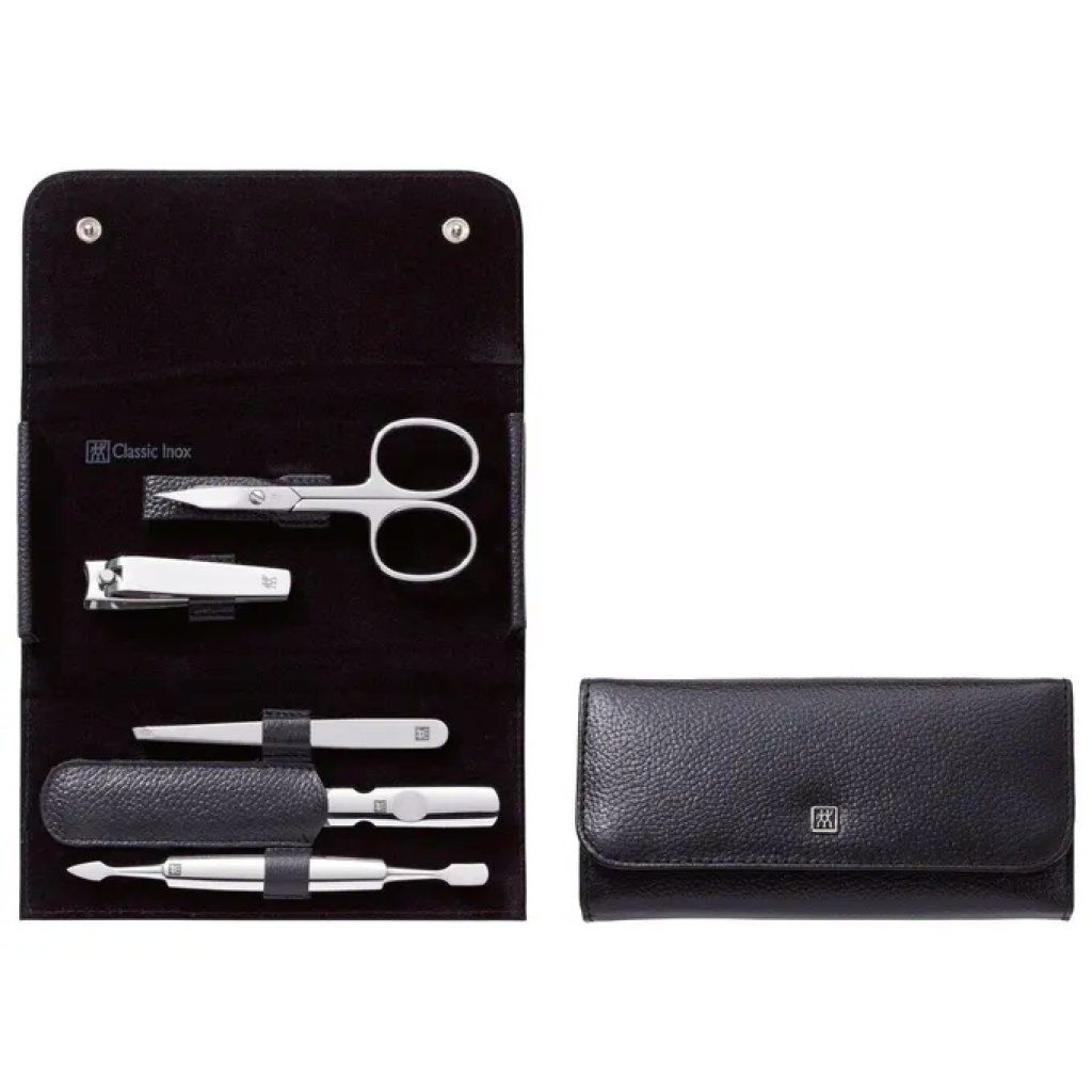 Zwilling Classic Inox – Set manicure e pedicure 5 pezzi, nero Zwilling Classic Inox – Set manicure e pedicure 5 pezzi, nero