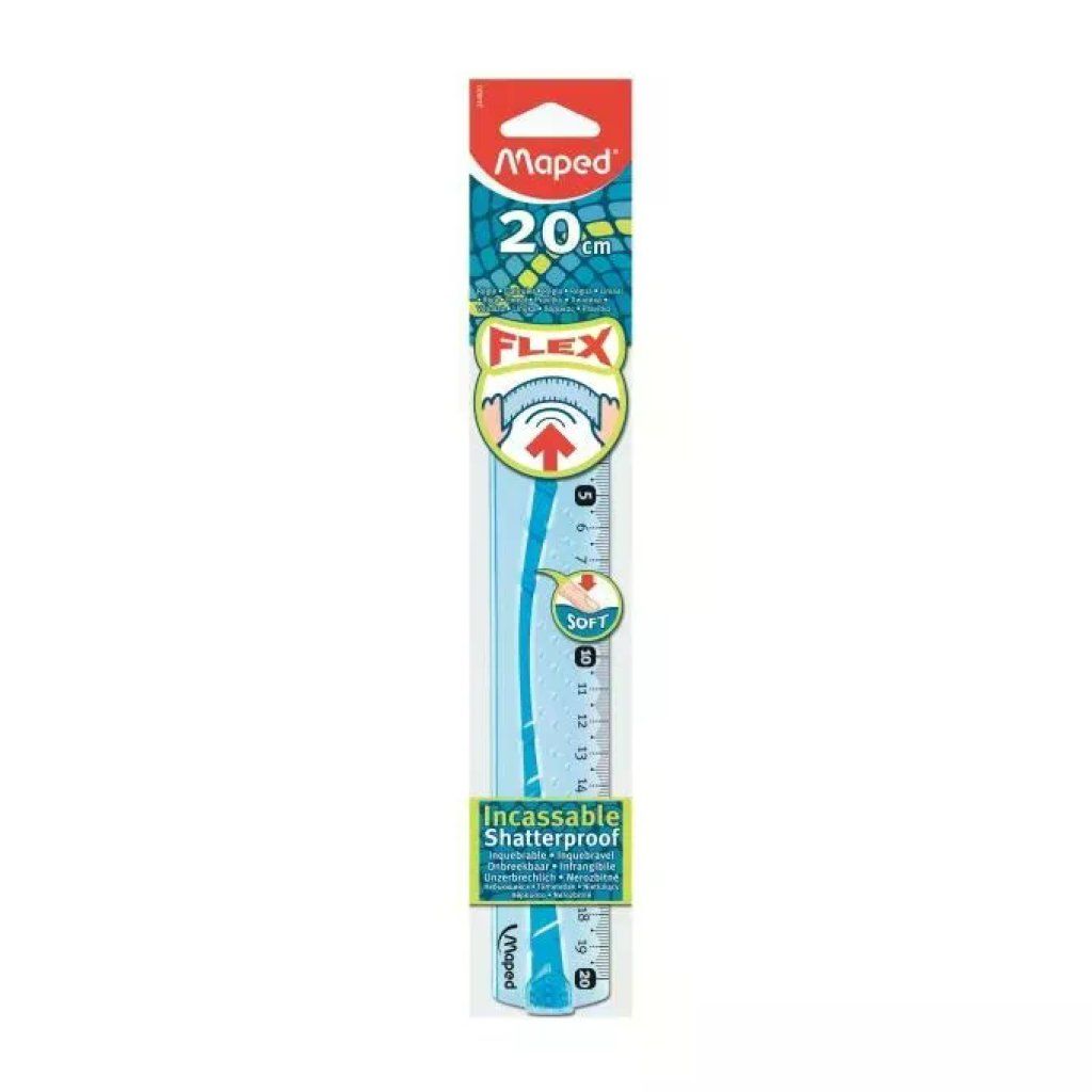 Maped Flex Righello Flessibile Trasparente 20 cm Maped Flex Righello Flessibile Trasparente 20 cm