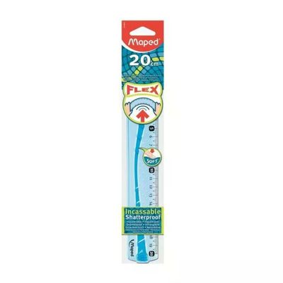 Maped Flex Righello Flessibile Trasparente 20 cm Maped Flex Righello Flessibile Trasparente 20 cm