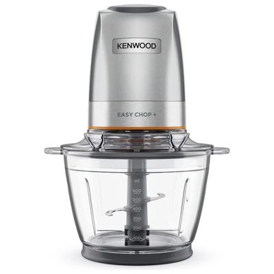 Kenwood EasyChop+ CHP62.400SI Tritatutto 500 W, ciotola in vetro 600 ml