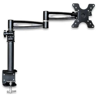 Techly ICA-LCD 502BK – Supporto da scrivania per monitor 13-27″, nero