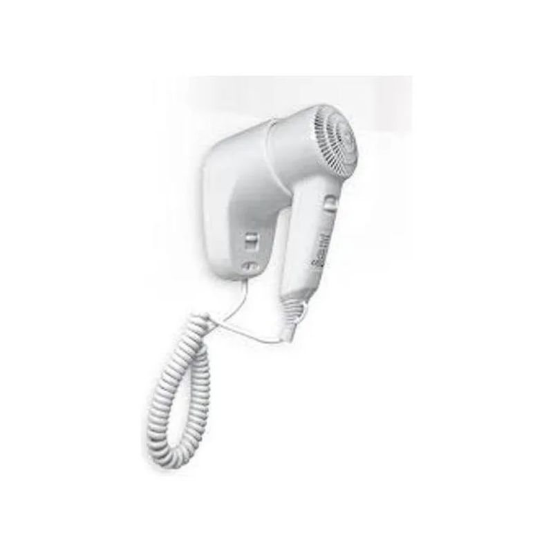 MOEL Tricky Dryer 744 Asciugacapelli da Parete 1200 W, 2 Velocità, Bianco