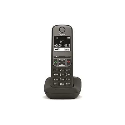 Gigaset AS690 Telefono Cordless DECT Nero e Grigio Gigaset AS690 Telefono Cordless DECT Nero e Grigio
