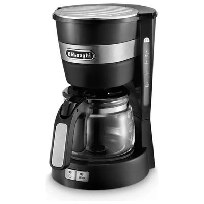 DELONGHI De’Longhi ICM 14011 Macchina da Caffè Americano 5 Tazze, 0,65 L, Nera DELONGHI De’Longhi ICM 14011 Macchina da Caffè Americano 5 Tazze, 0,65 L, Nera