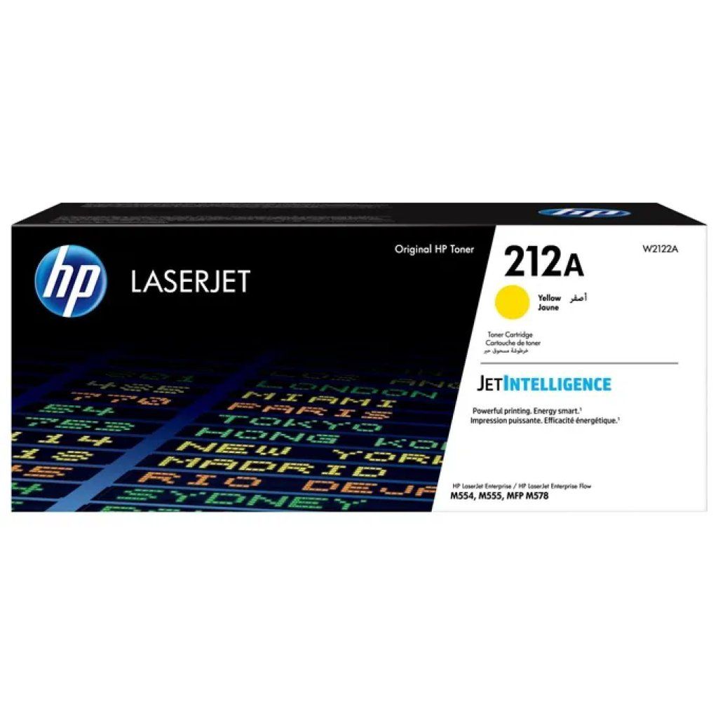 HP 212A W2122A Toner Originale Giallo – 4.500 pagine HP 212A W2122A Toner Originale Giallo – 4.500 pagine