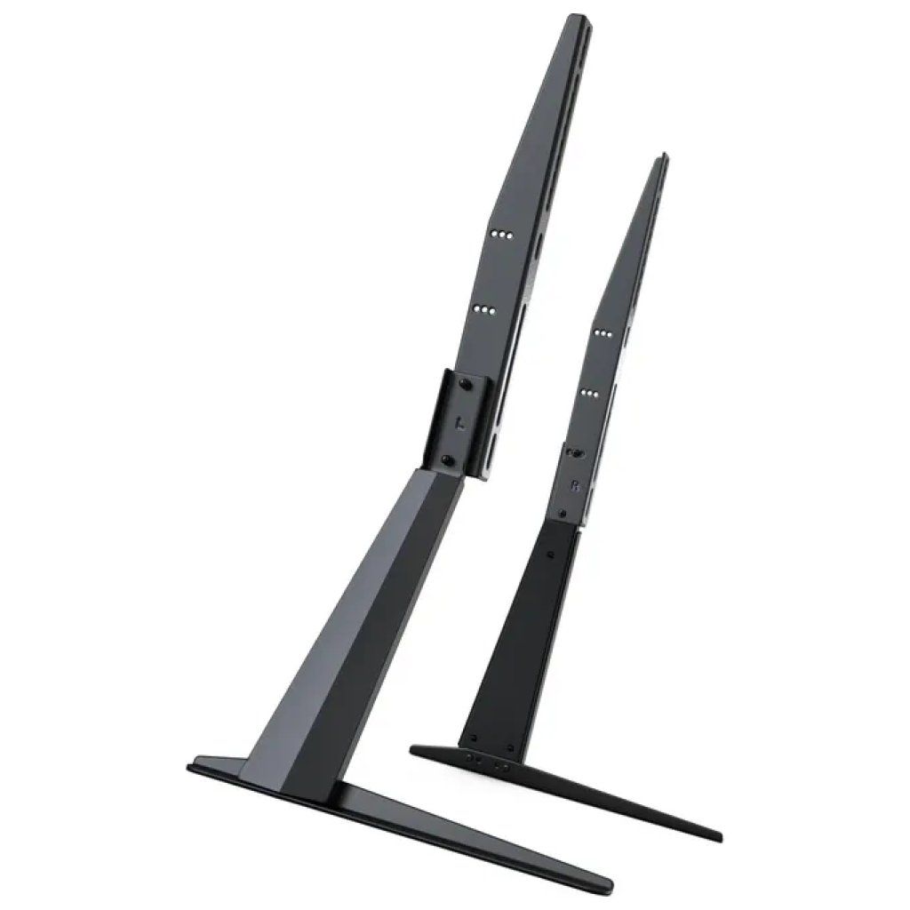 Meliconi FEET 600 – Piedistallo Universale da Tavolo per TV 32–65″, Nero