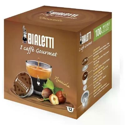 Bialetti Caffè Gourmet alla Nocciola – 12 Capsule