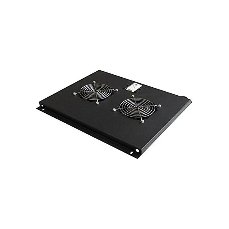 WP EUROPE Unità di ventilazione WP Europe con 2 ventole e termostato per armadi Rack RNA 600 mm, nera
