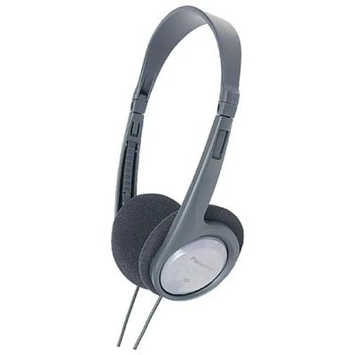 PANASONIC Cuffie TV Panasonic RP-HT090E-H On-Ear con Cavo da 5 m PANASONIC Cuffie TV Panasonic RP-HT090E-H On-Ear con Cavo da 5 m