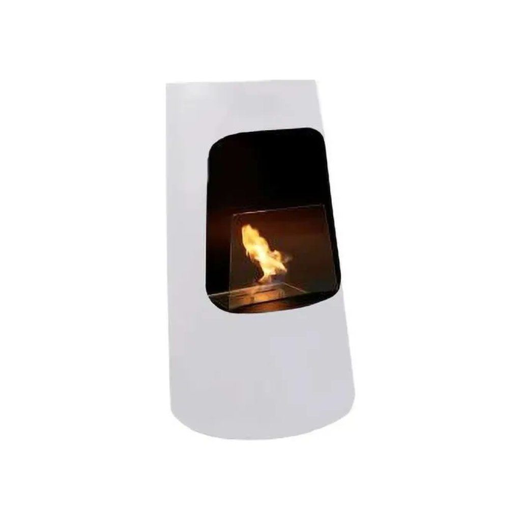 Tecno Air System Dubai Biocamino da Pavimento Bianco, 2,5 kW